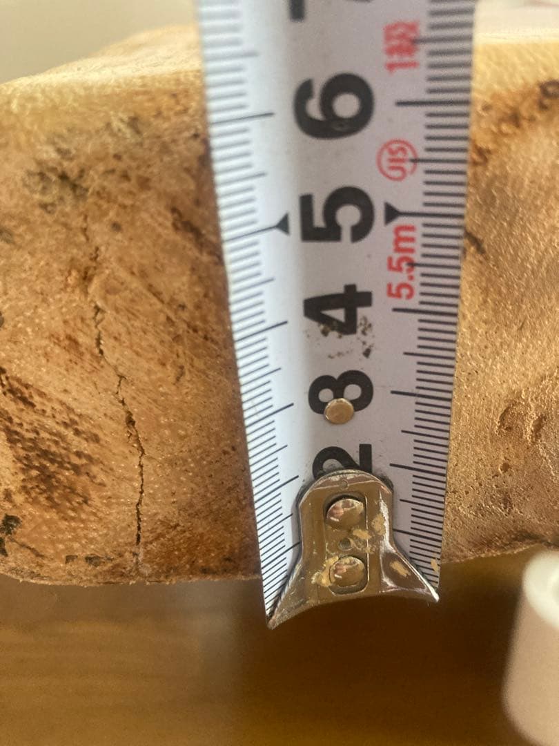 送料込○太いラインが美しいモンキーポッド貴重な一枚板テーブル天板