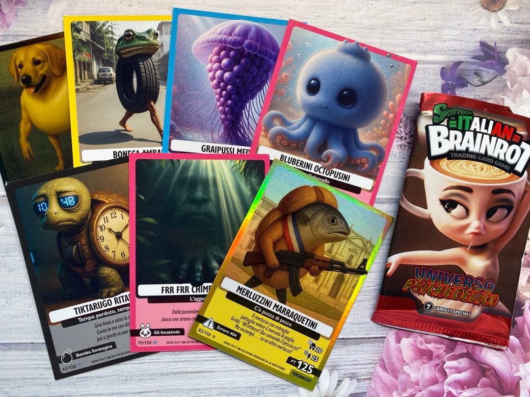 イタリア館 激レア BRAINROT トレカ ブレインロット - メルカリ