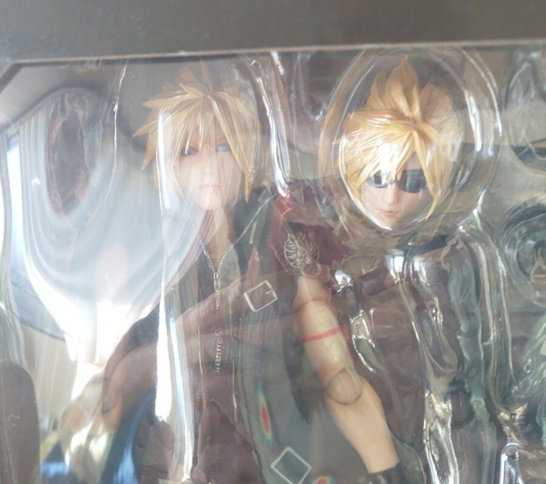 本日ラスト クラウド ストライフ&フェンリル プレイアーツ改