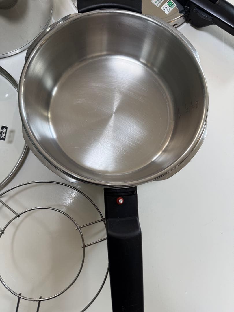 フィスラー　ビタクイック　圧力鍋　4.5L 2.5Lセット