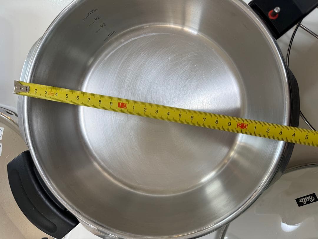 フィスラー　ビタクイック　圧力鍋　4.5L 2.5Lセット