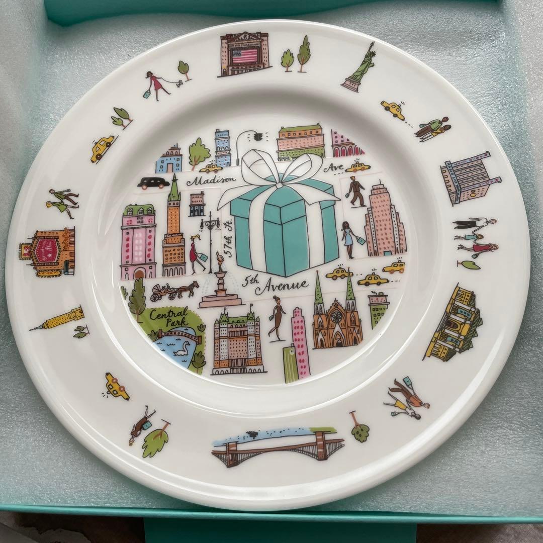 ティファニー TIFFANY&Co. 5th アベニュー ペアプレート 皿 2枚 - メルカリ