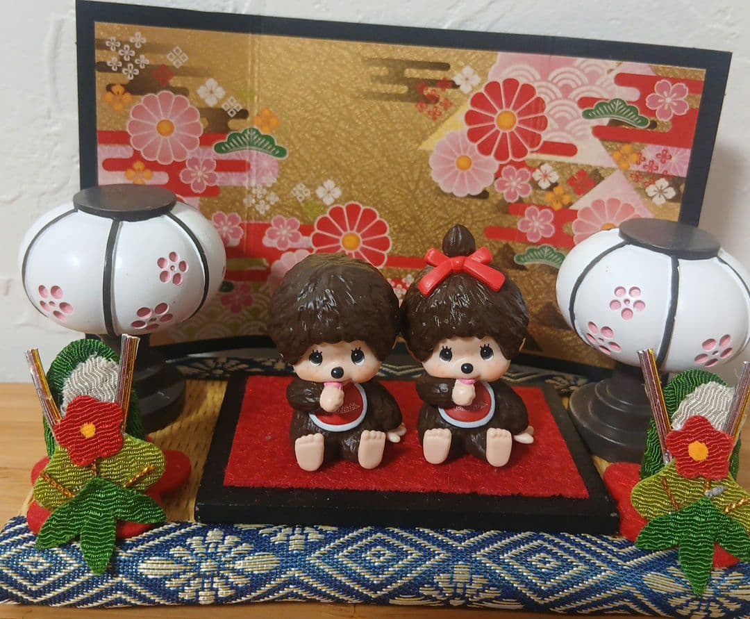 モンチッチ　雛祭り　飾り