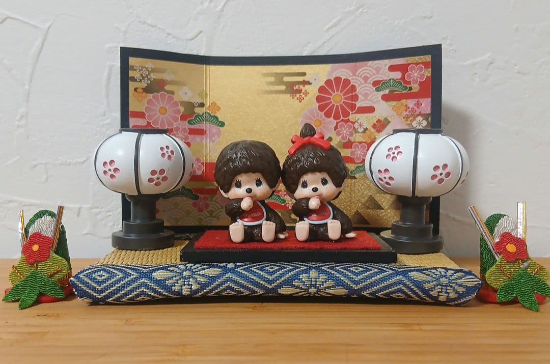 モンチッチ　雛祭り　飾り