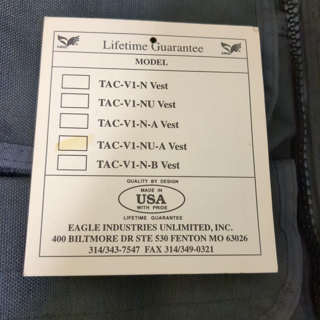 Eagle Industries タクティカルベスト TAC-V1-NU-A