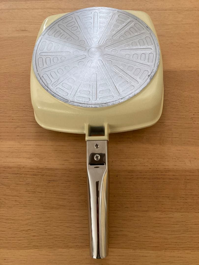 廃盤・希少　アサヒ軽金属 ローストパンS 21cm IH対応　適温計付き