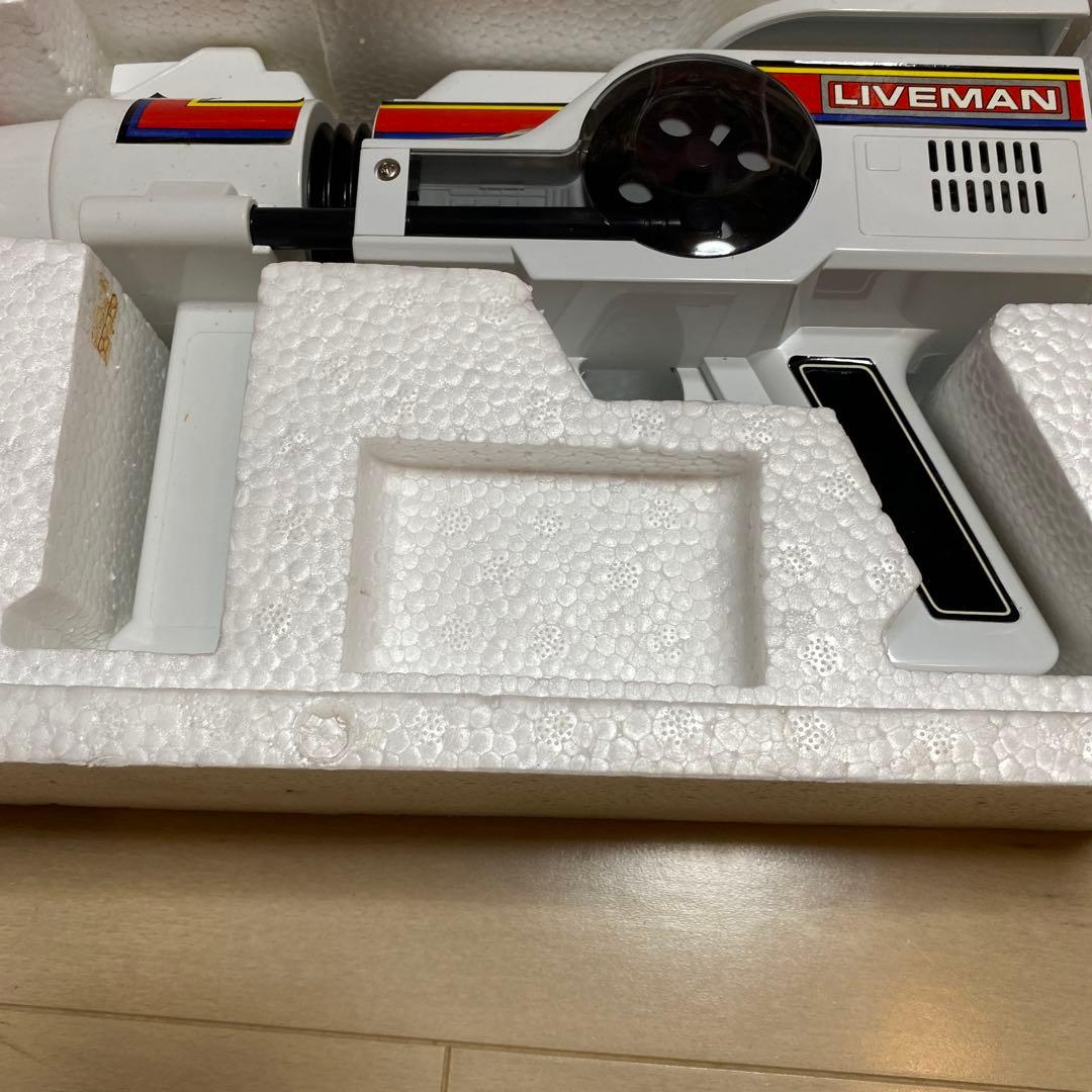 超獣戦隊ライブマン　DX バイモーションバスター　￼昭和63年製　奇跡の稼働品￼