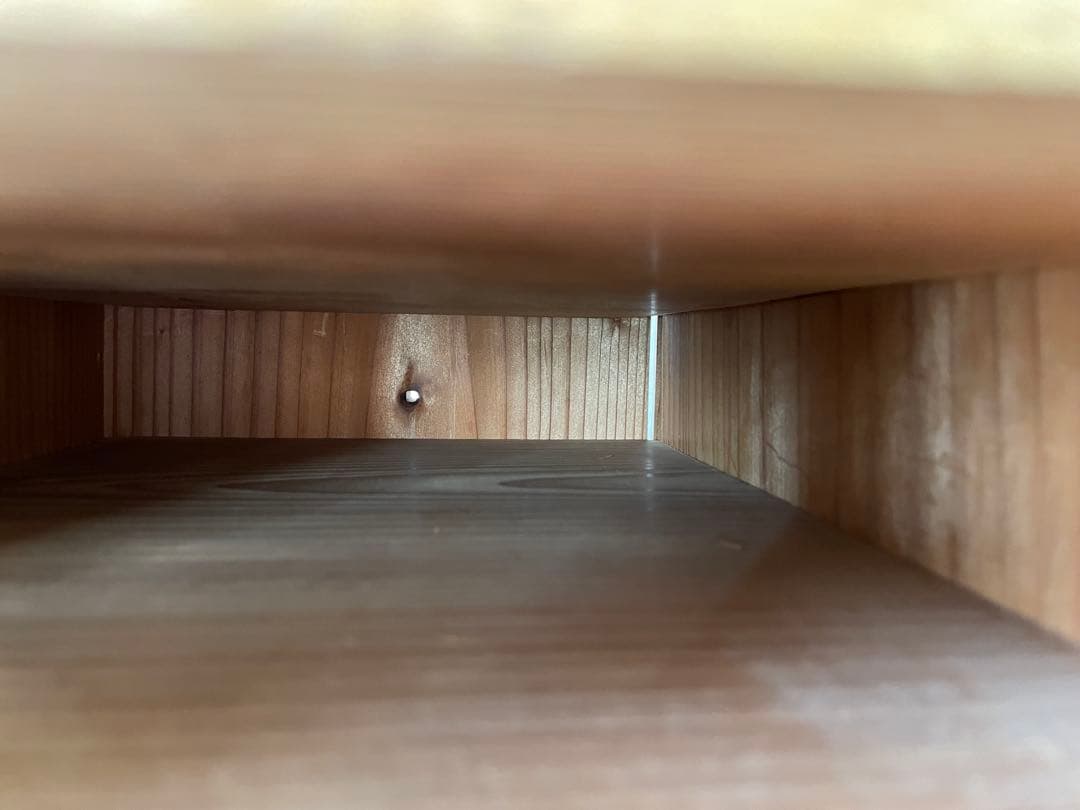 昭和レトロ　アンティーク家具　木製棚　書類棚