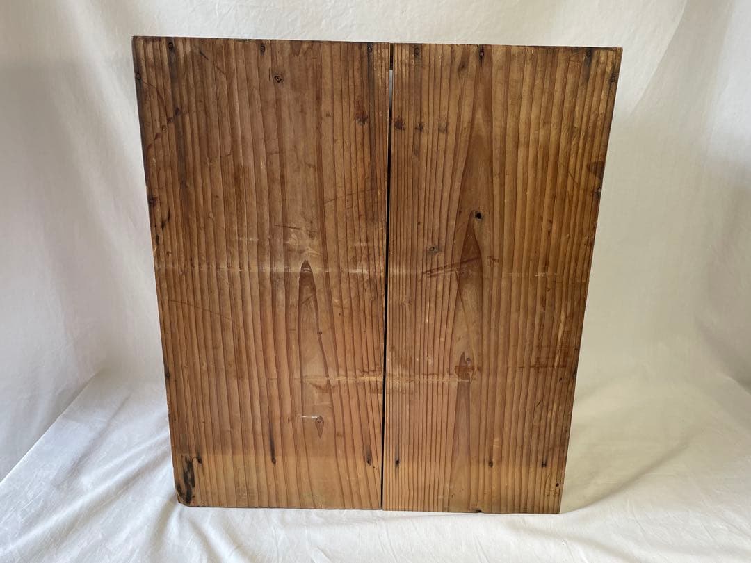 昭和レトロ　アンティーク家具　木製棚　書類棚