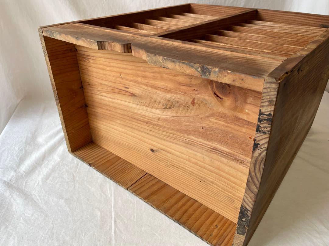 昭和レトロ　アンティーク家具　木製棚　書類棚