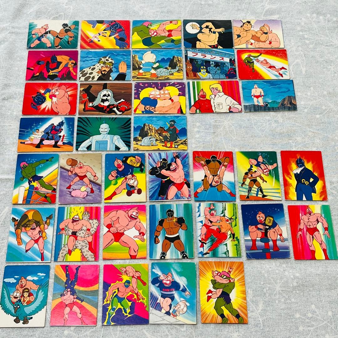 キン肉マン】カード(メンコ)37枚セット＜昭和レトロ＞ - メルカリ