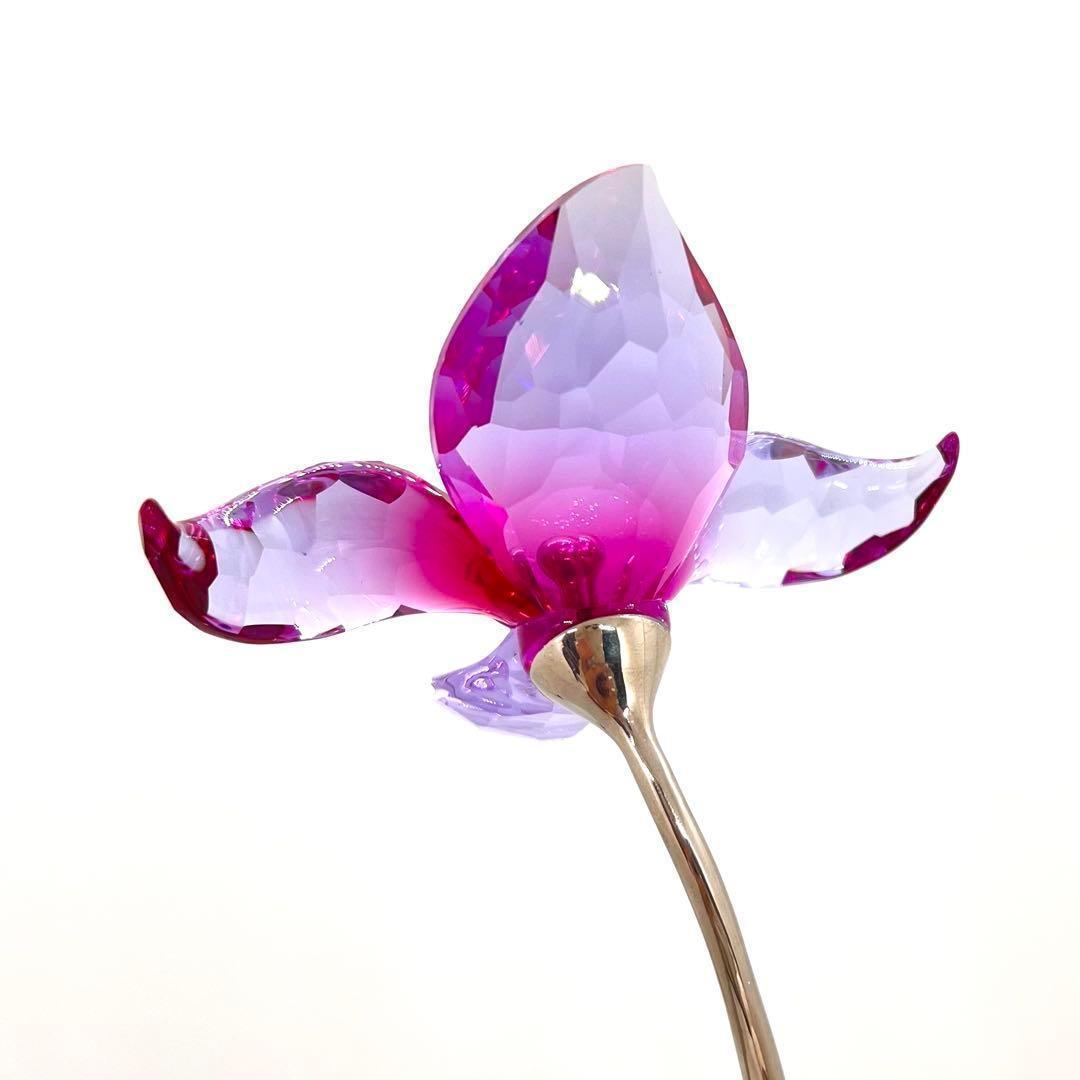 美品✨廃盤品✨ スワロフスキー フラワー クリスタル フィギュリン インテリア