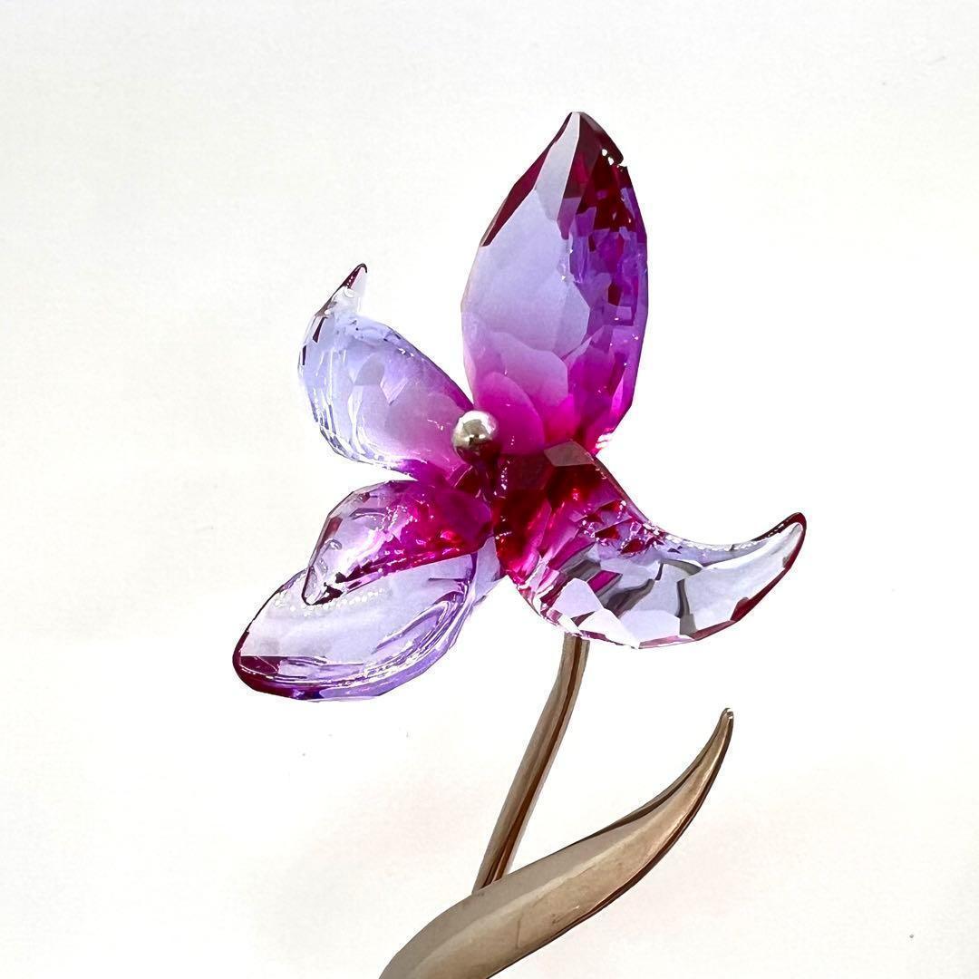 美品✨廃盤品✨ スワロフスキー フラワー クリスタル フィギュリン インテリア