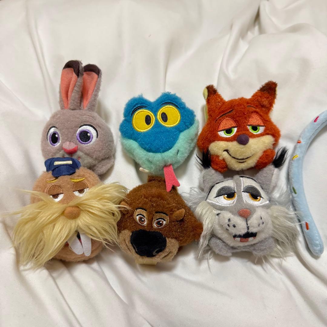 香港ディズニー限定 カチューシャ ズートピア カスタム まとめ売り