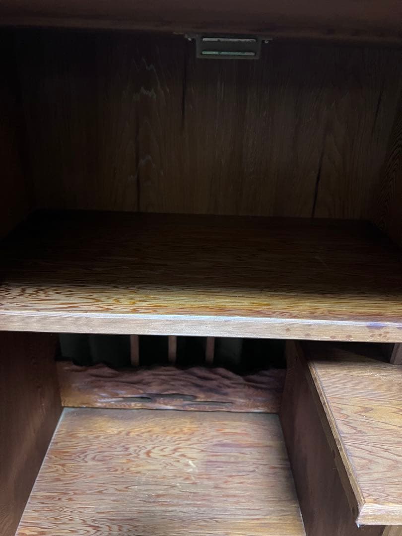 屋久杉 茶棚 キャビネット 飾り棚 茶箪笥 和家具