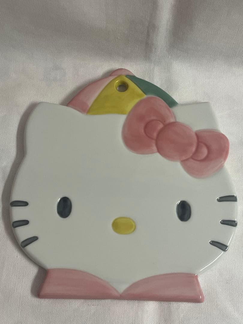 キティ　鍋敷き　中華シリーズ　サンリオ　ハローキティ　レトロ