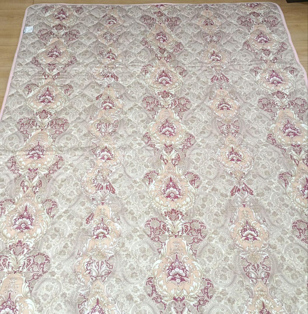 限定大特価ブラックシリカ遠赤外線ベッドパッド ダブル140x200cm