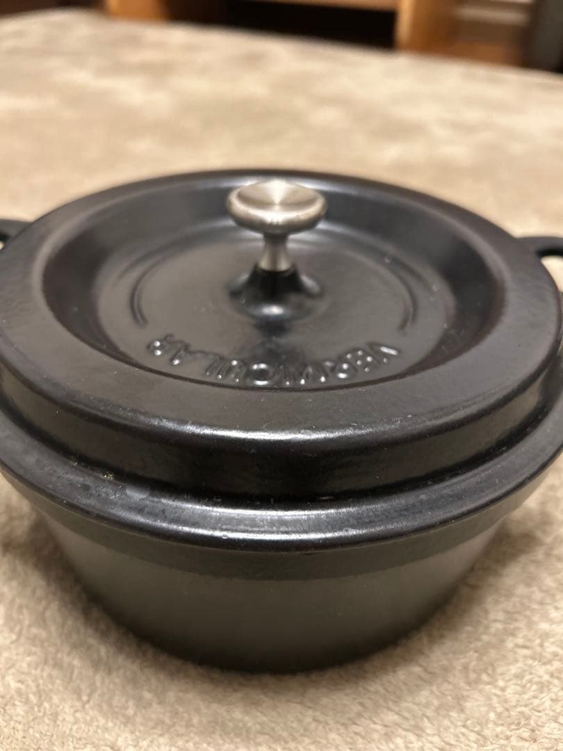 VERMICULAR バーミキュラ 18cm ブラック　無水調理鍋