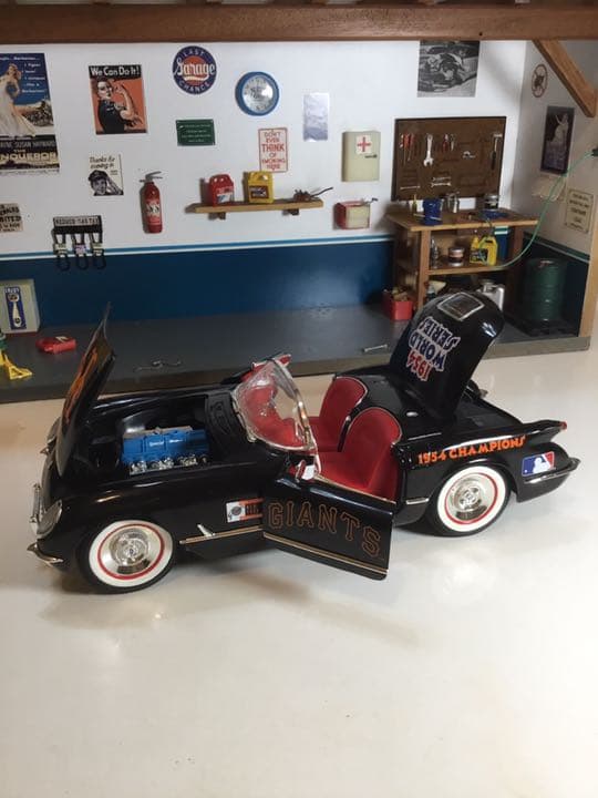 1954年NYジャイアンツ優勝記念コルベット&修理工場 美品 - メルカリ