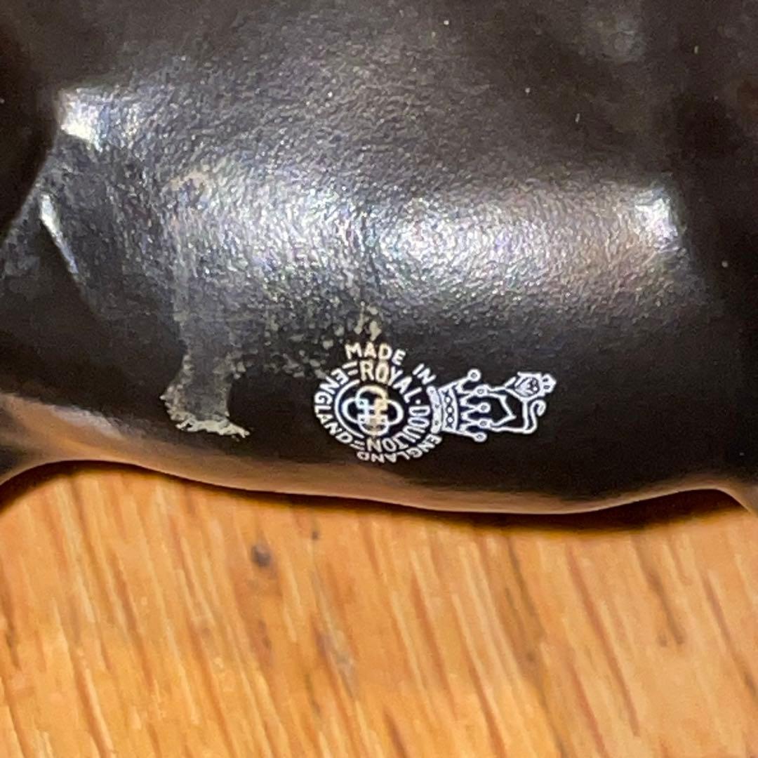 ロイヤルドルトン　馬　置物　 Black Beauty ＆ Foal