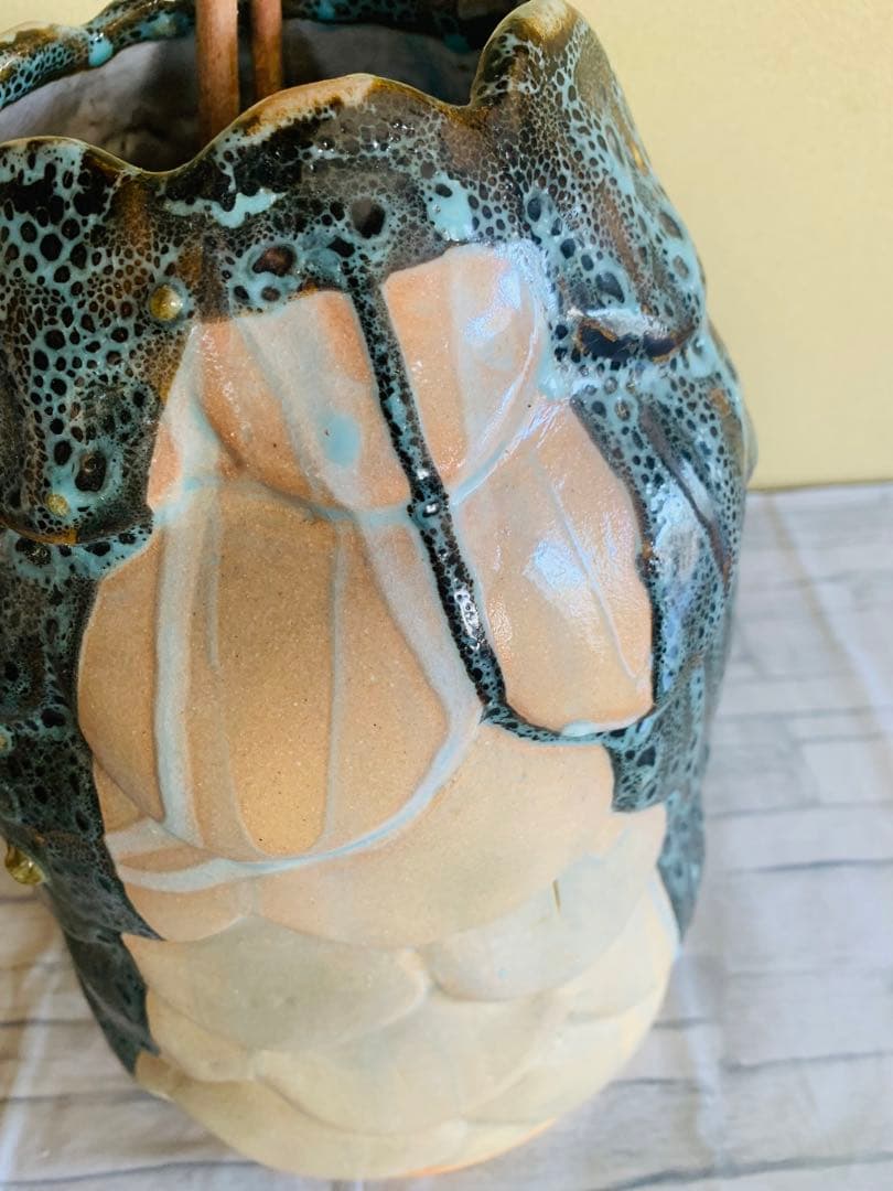 新春期間限定！ 和モダン、創作壺、宝瓶、レア、 展示会出品作品