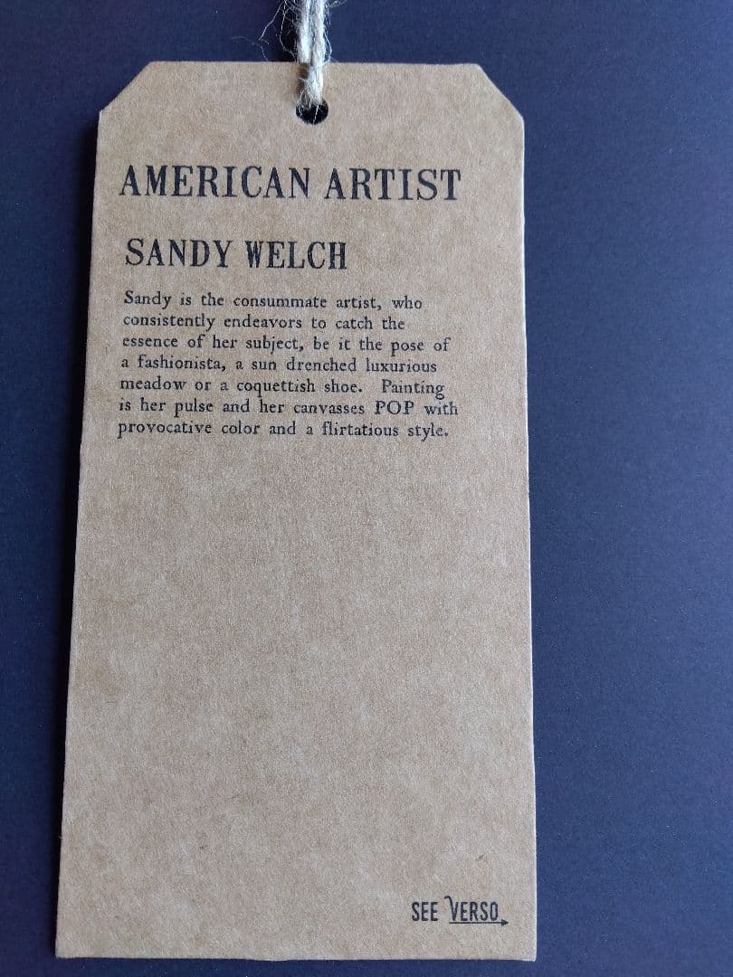 フランフラン「新品・未使用」SANDY WELCH アートボードリップスティック