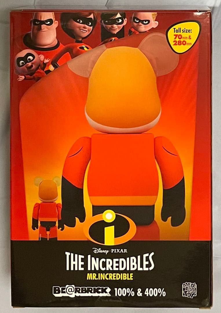 その他 BE@RBRICK Mr.Incredible 100% & 400%