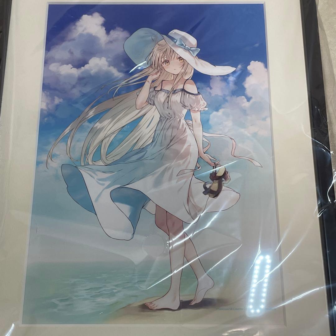 u*3様 【即日発送】椎名真昼 描き下ろし 複製原画 A4 お隣の天使