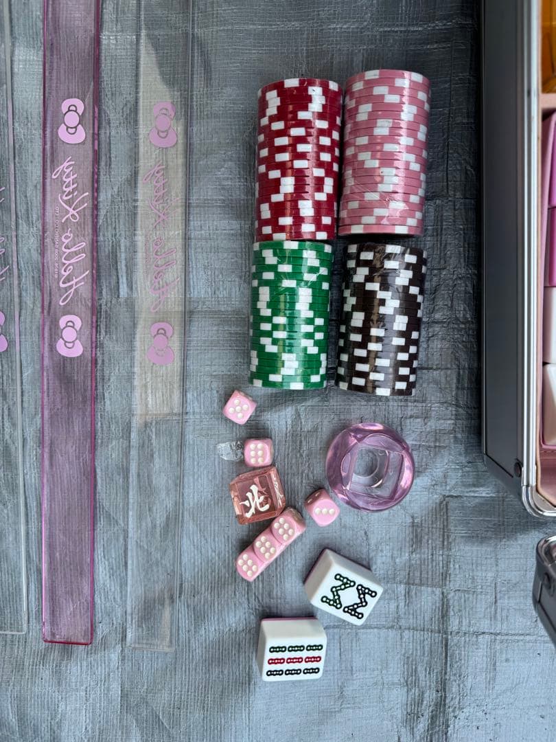 1207）ハローキティ 麻雀セット