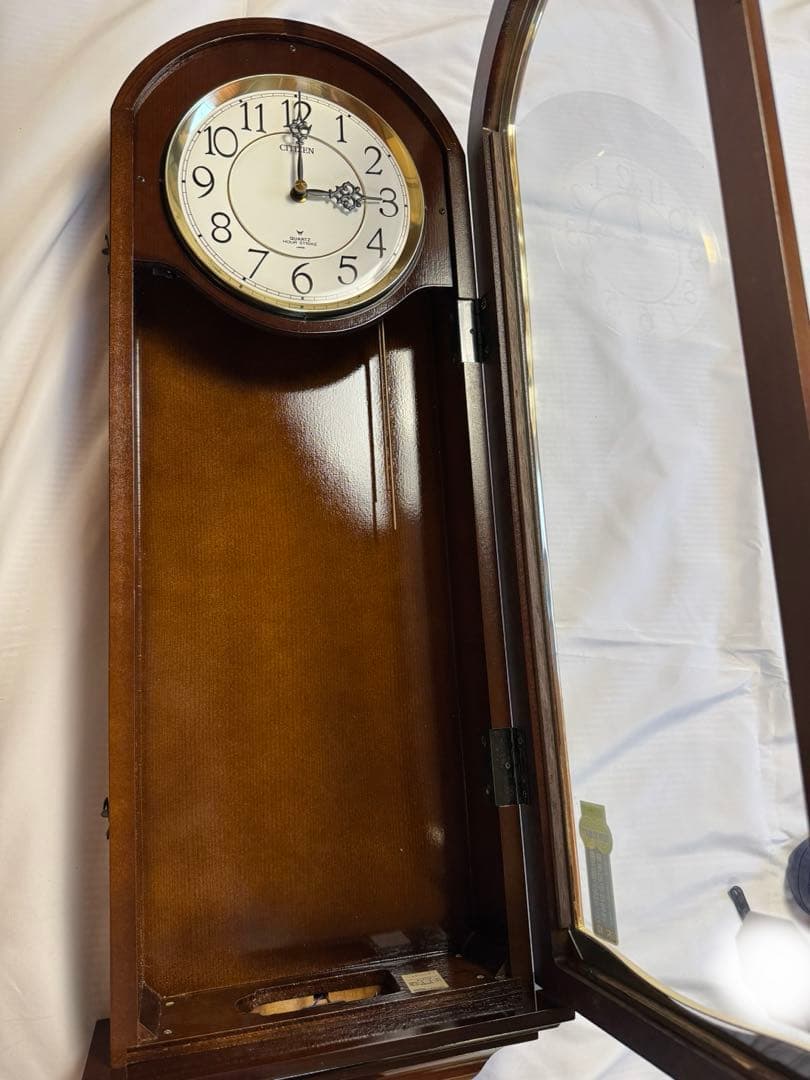 【未使用品】CITIZEN リズム時計 レソナール696 電池式 希少