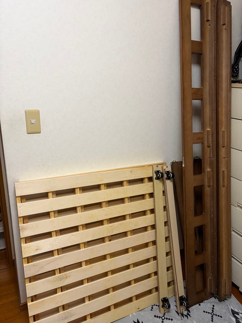 ニトリ　エキストラベッド（スピース3 DL2/MBR）シングル