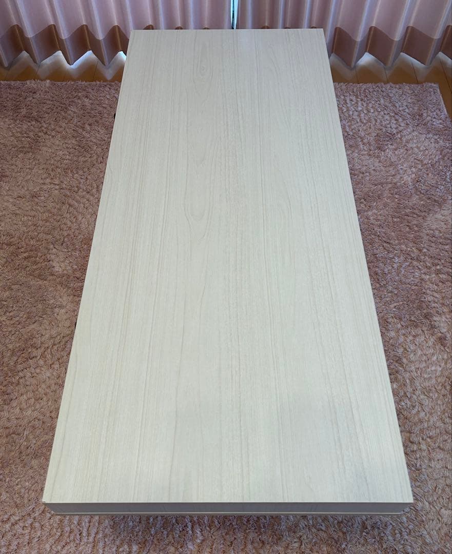 ローテーブル　引き出しあり