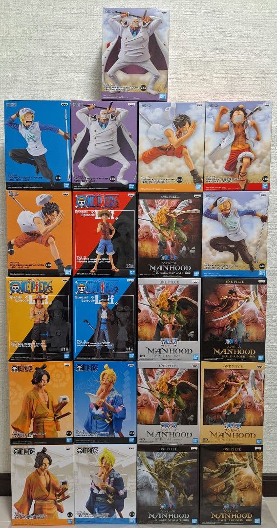 ワンピース フィギュア まとめ売り 21点セット - メルカリ