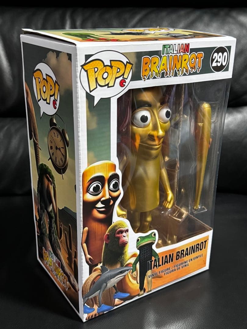 新品☆イタリアンブレインロット ゴールドフィギュアセット - メルカリ