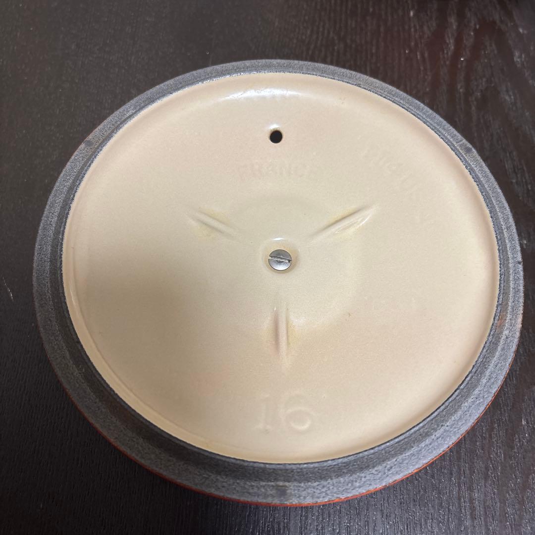 LE CREUSET　ソースパン オレンジ　片手鍋　16cm