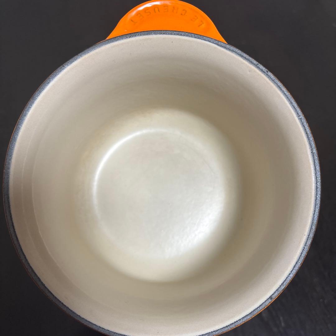 LE CREUSET　ソースパン オレンジ　片手鍋　16cm