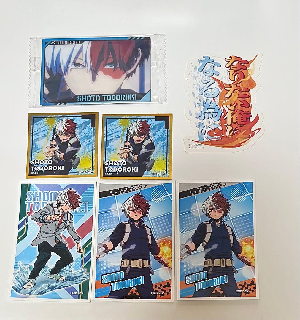 ヒロアカ 轟焦凍 カード ステッカーセット - メルカリ