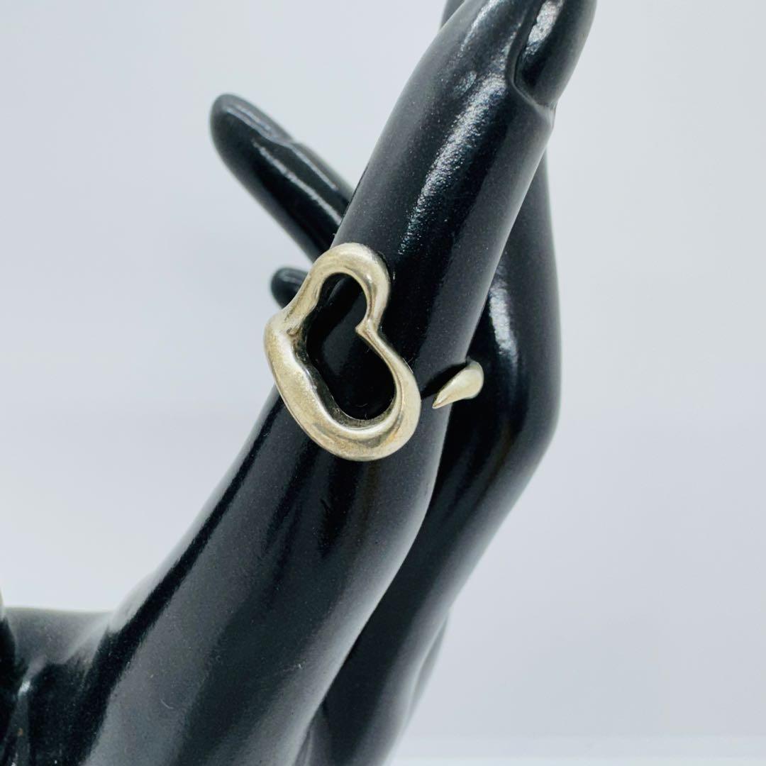 ✨Tiffany& Co.✨ティファニー✨シルバー925✨オープンハートリング✨