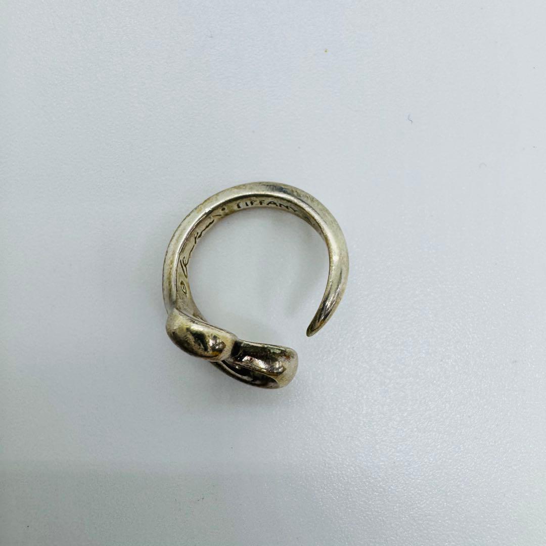 ✨Tiffany& Co.✨ティファニー✨シルバー925✨オープンハートリング✨
