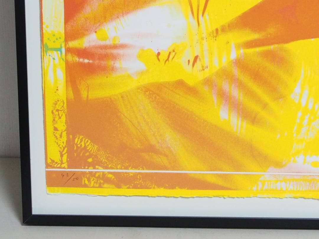 加納光於「ILLUMINATION」イルミネーション◆リトグラフ版画◆サイン額装