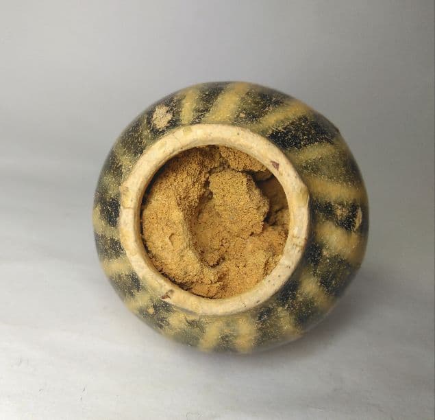 中国　元代　安南元靑花　小壷