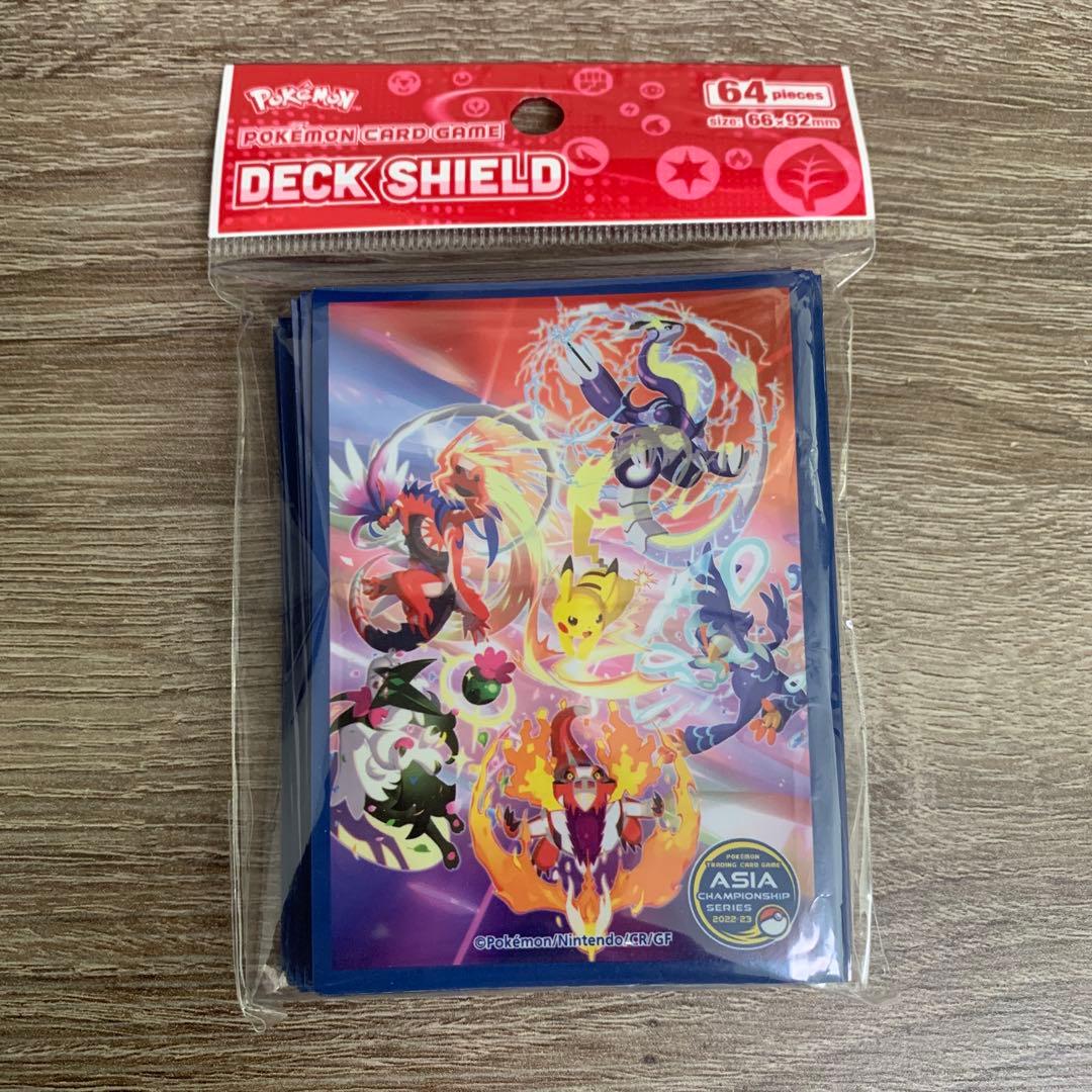 海外 限定 ポケモンカード スリーブ 64枚 アジア大会 2022-23 - メルカリ