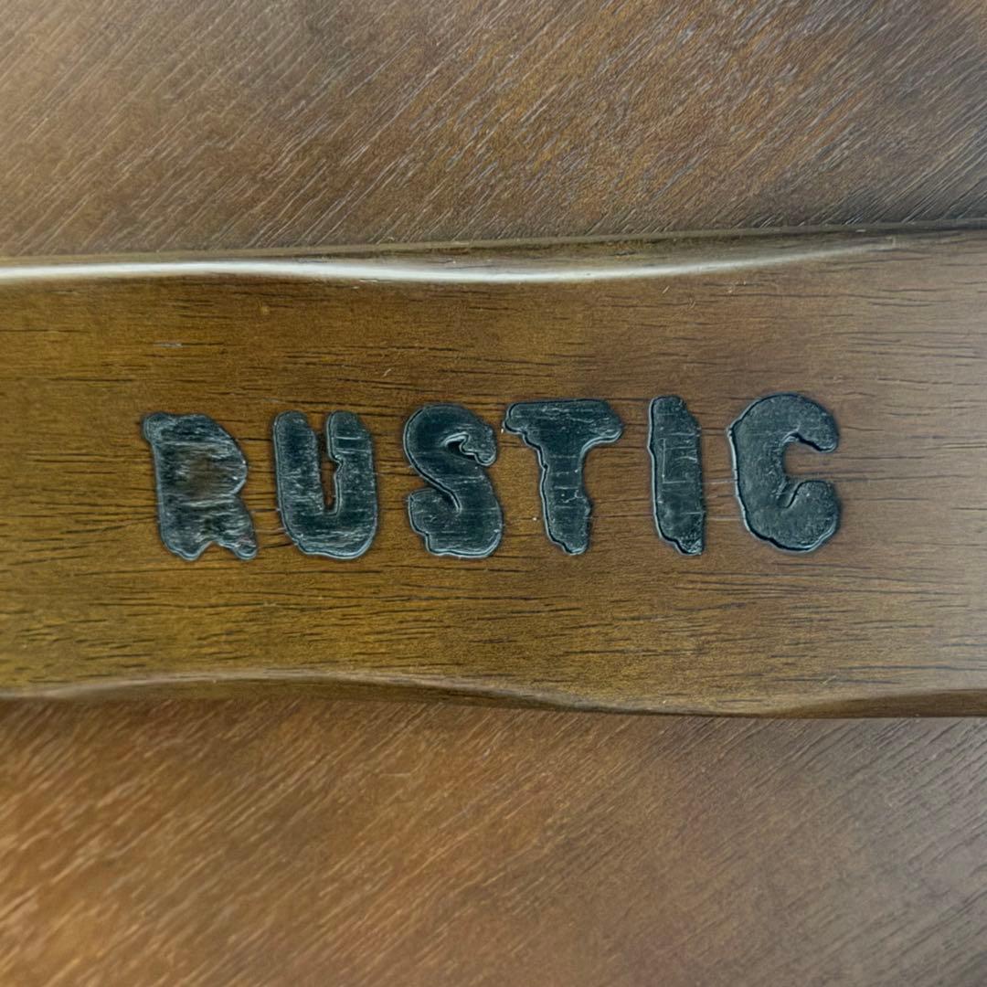 H21K3a カリモク RUSTIC カウンターテーブルセット 3点セット