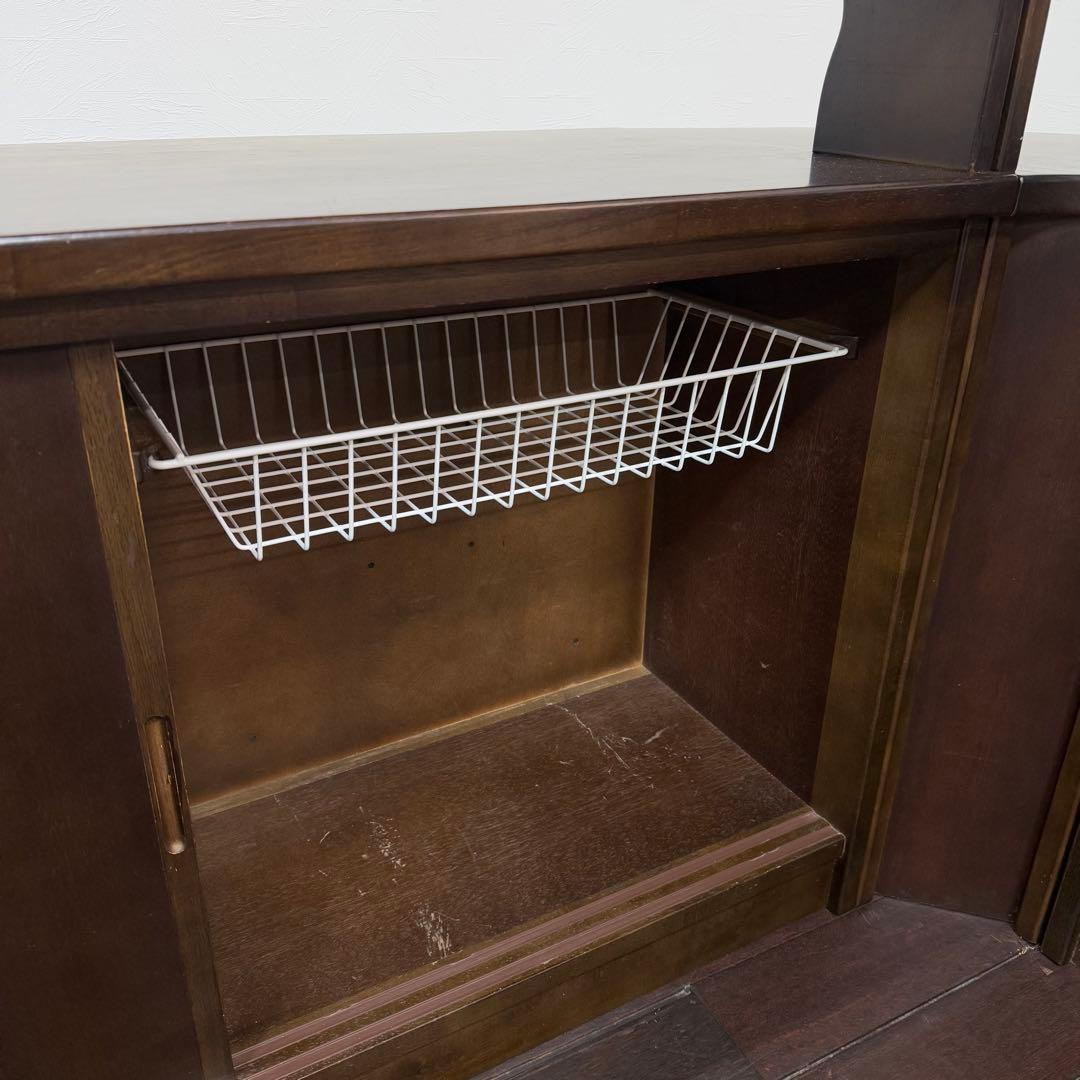 H21K3a カリモク RUSTIC カウンターテーブルセット 3点セット