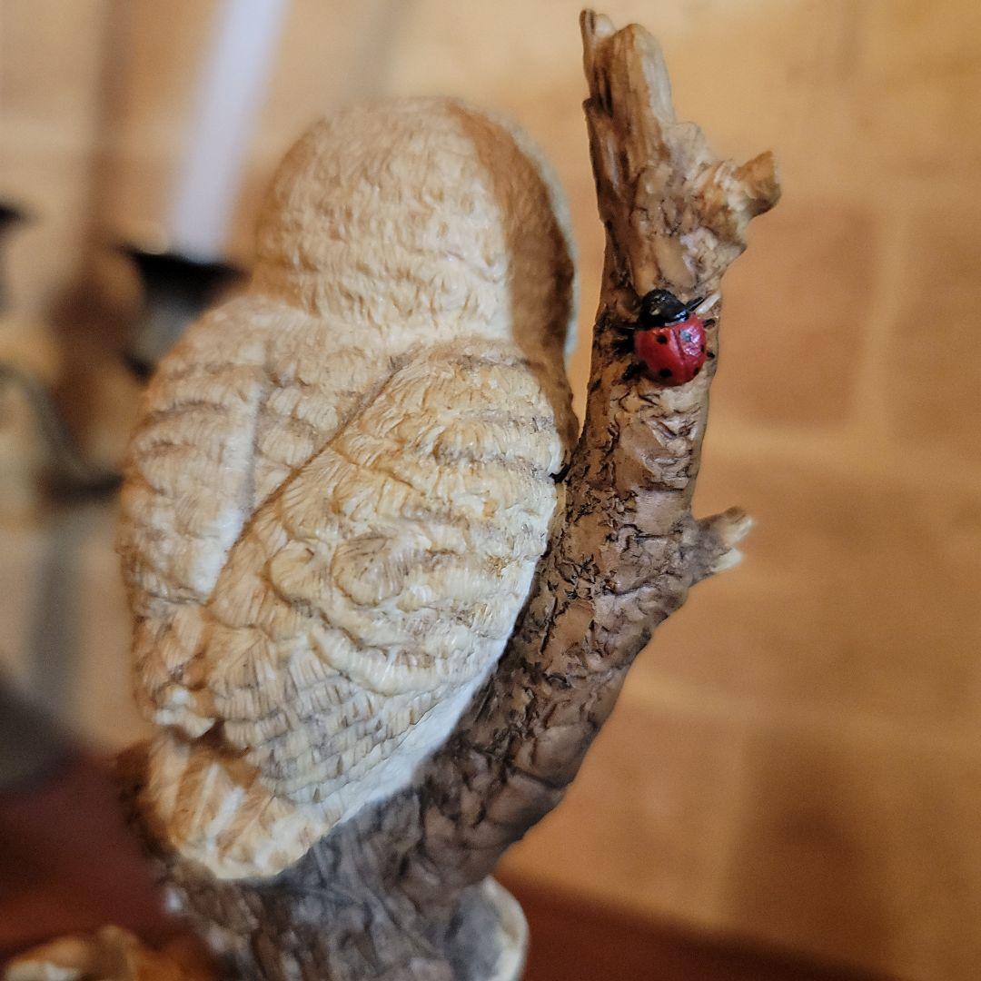 ご契約済みです！　　90'sヴィンテージ英国　ボーダーファインアーツ製フクロウ