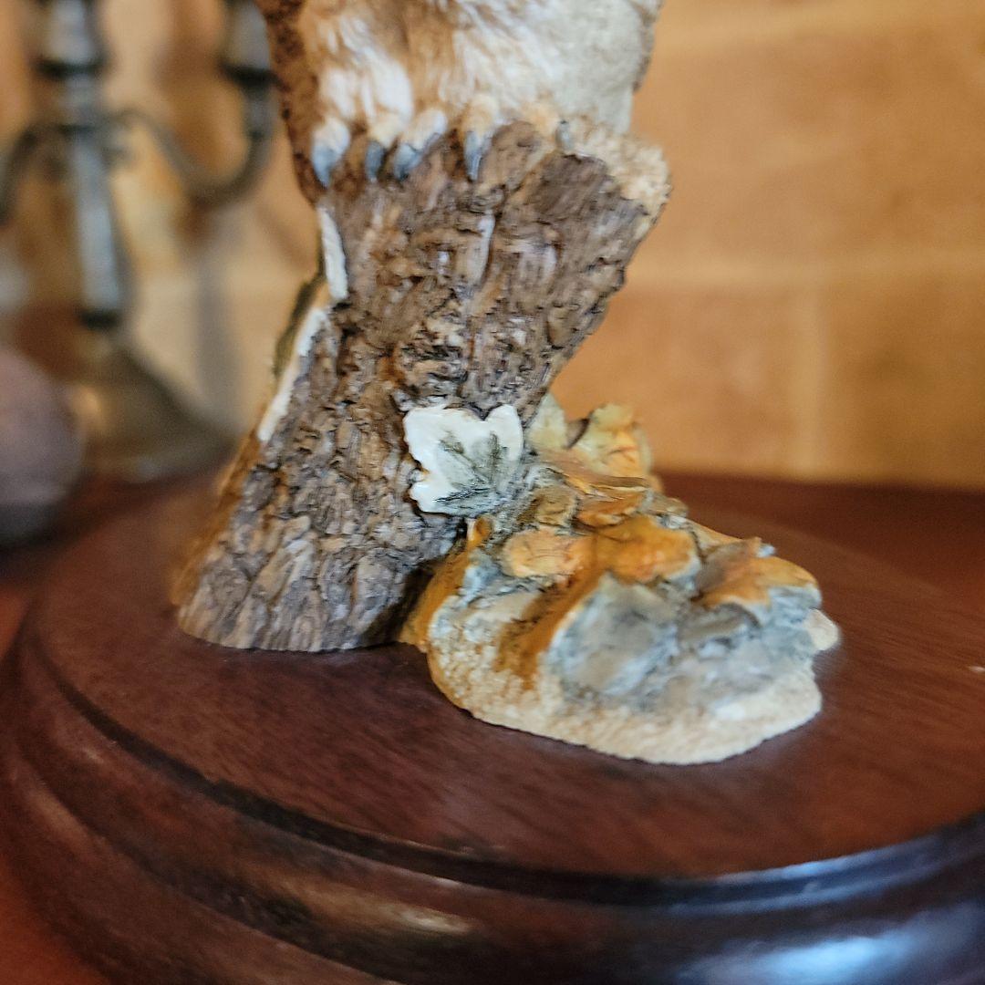 ご契約済みです！　　90'sヴィンテージ英国　ボーダーファインアーツ製フクロウ