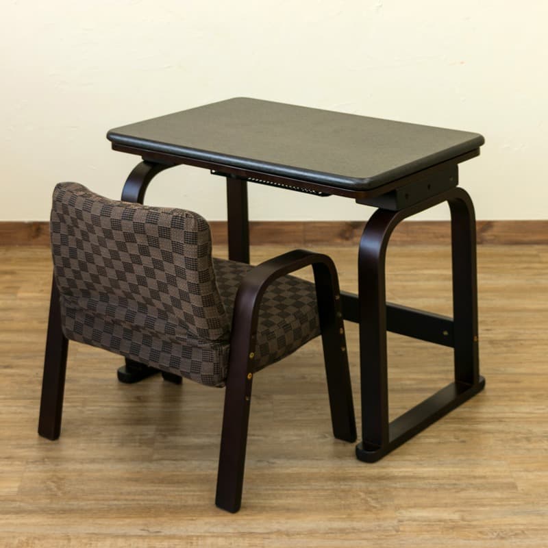 《新品・送料無料》パーソナルコタツ　掛け布団　イス　3点セット　BR/NA