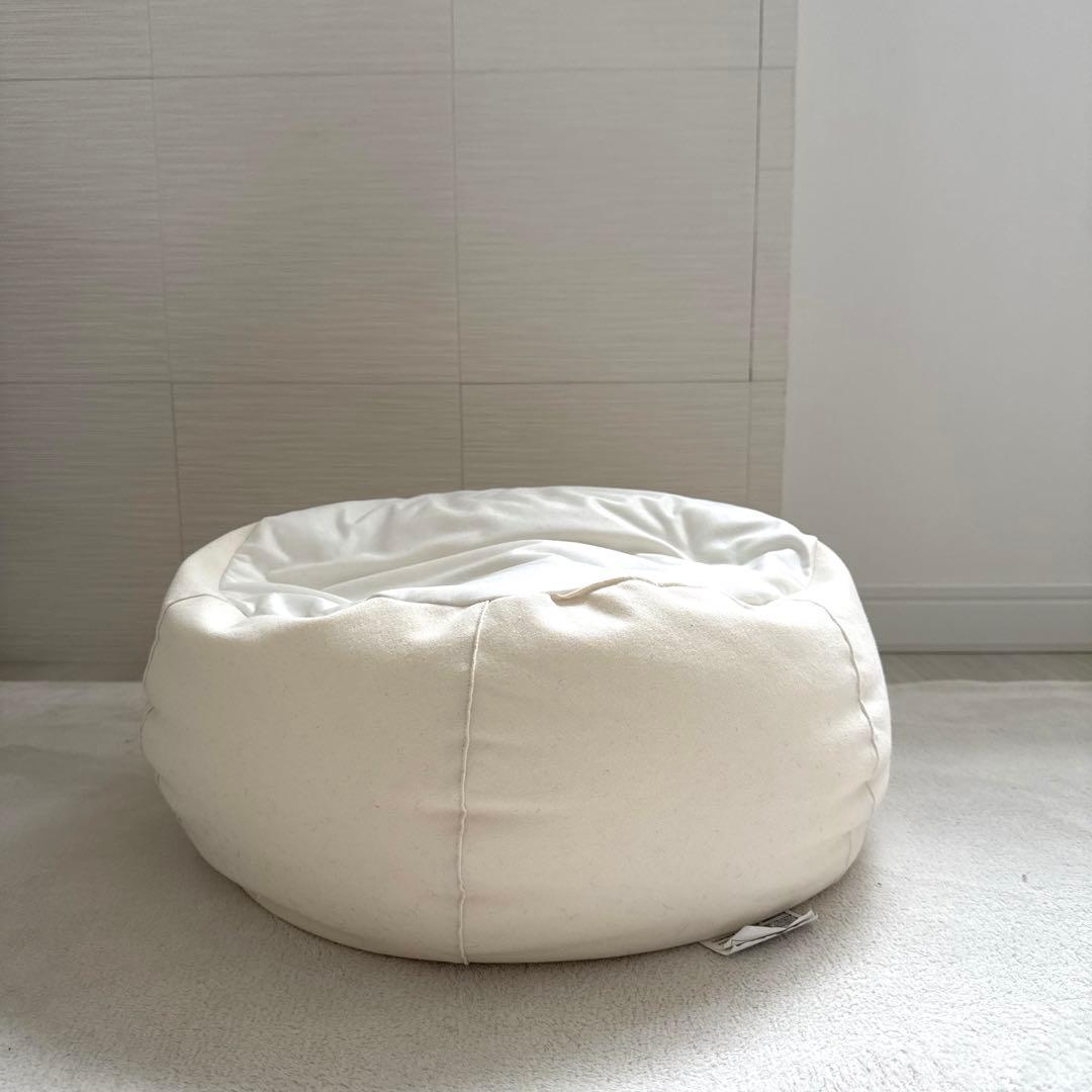 IDEE MINI PUUF ホワイトxブラック 本体 カバーセット