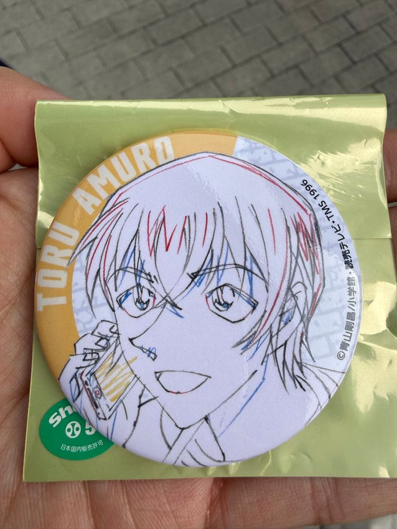 名探偵コナン TVアニメ30周年記念展 原画缶バッジ 安室透 - メルカリ