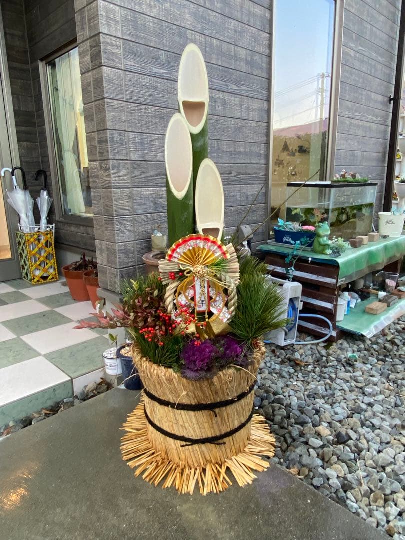 YUYA　門松一対　B 120センチ